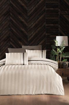 Постільна білизна First Choice Deluxe Satin 160 х 220 см сімейний Artwel Champagne 40396 фото