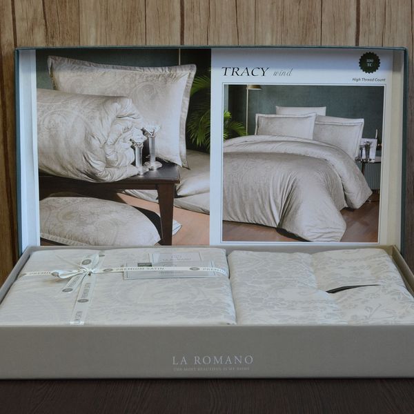 Постельное белье La Romano Premium Satin 200&times;220 см Tracy Wind, евро 39999 фото