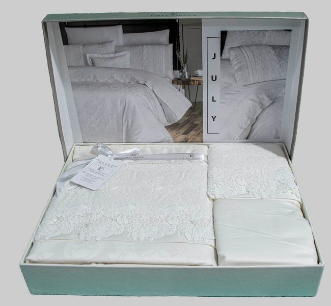 Постельное белье First Choice V.I.P Satin Moonlight 200 х 220 см Jully 1937-15 фото