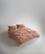 Постільна білизна Limasso Stonewashed Ranforse 200 х 220 см Toast, євро 31346 фото 4