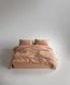 Постільна білизна Limasso Stonewashed Ranforse 200 х 220 см Toast, євро 31346 фото 1