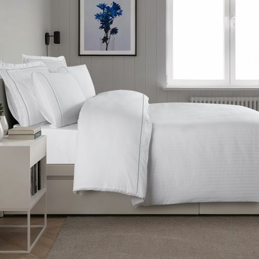 Постільна білизна La Romano Mona Premium Satin 300TC 200&times;220см Orcella White 41588 фото