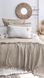 Комплект постільної білизни Saheser Stonewashed Eveline 200 х 220 см Bej 41649 фото 1