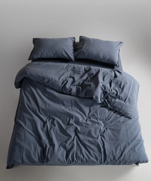 Постільна білизна Limasso Stonewashed Ranforse 160 х 220 см Natural Grey 40093 фото