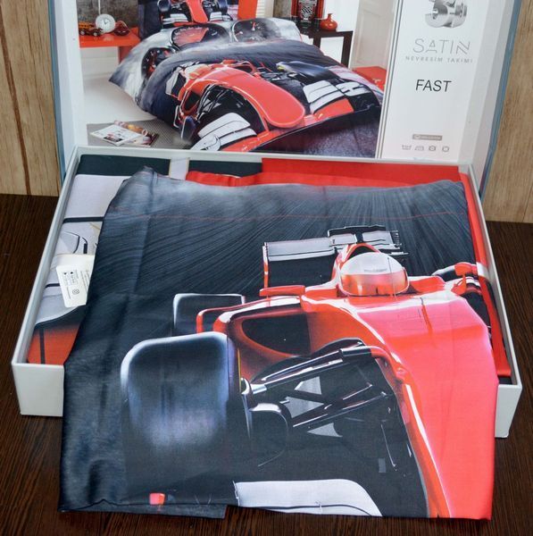 Постільна білизна для підлітків First Choice 3D Satin 160&times;220 "Fast" 3DS-131-fast фото