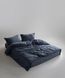 Постільна білизна Limasso Stonewashed Ranforse 160 х 220 см Natural Grey 40093 фото 2