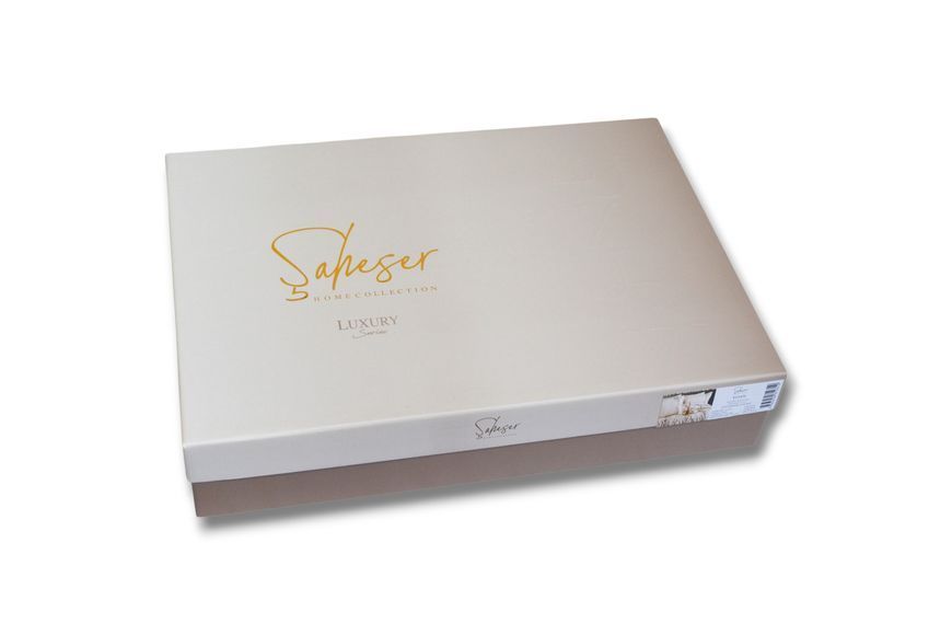 Постільна білизна Saheser Digital Keten 200 х 220 см Valeri 41426 фото