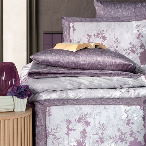 Постельное белье La Romano Premium Satin 200&times;220 см Lily Berry, евро 31632 фото