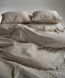 Постільна білизна Limasso Stonewashed Ranforse 200х220 Євро Oxford Tan, варена бавовна 31352 фото 3