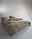 Постільна білизна Limasso Stonewashed Ranforse 160 х 220 см полуторне Oxford Tan 31617 фото 7