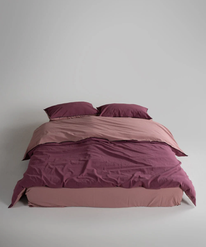 Постельное белье Limasso Stonewashed Essualte 200 х 220 см Old Rose-Raspberry 40969 фото