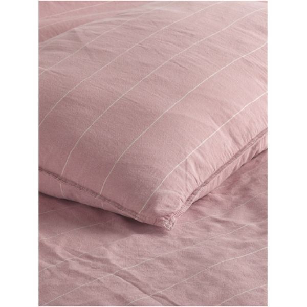 Постільна білизна Limasso Stonewashed Ranforse 200 х 220 см Aura Pudra, евро 31869 фото