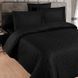 Постельное белье First Choice Jacquard Satin DARK 200 х 220 см Lamone Black 1939-21 фото 5