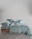 Постільна білизна Limasso Stonewashed Francesca 200 х 220 см Mint 40960 фото 2