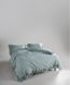 Постільна білизна Limasso Stonewashed Francesca 200 х 220 см Mint 40960 фото 3