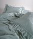 Постільна білизна Limasso Stonewashed Francesca 200 х 220 см Mint 40960 фото 5