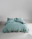 Постільна білизна Limasso Stonewashed Francesca 200 х 220 см Mint 40960 фото 1