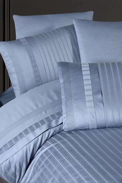 Постільна білизна First Choice  Євро Deluxe Satin 200 х 220 см New Trend Dusty Blue 31569 фото