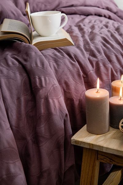 Постельное беоье Saheser Luxury Jacquard 200 х 220 см Nimbus 41540 фото