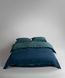 Постільна білизна Limasso Stonewashed Essualte 200 х 220 см Dress Blue-Dark Green 40972 фото 5