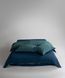 Постільна білизна Limasso Stonewashed Essualte 200 х 220 см Dress Blue-Dark Green 40972 фото 4