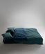 Постільна білизна Limasso Stonewashed Essualte 200 х 220 см Dress Blue-Dark Green 40972 фото 6