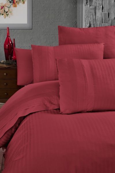 Постільна білизна First Choice Gala Red Євро Ranforce Deluxe 200 х 220 см 31315 фото