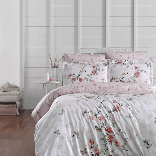 Постільна білизна First Choice Cotton Satin 160 х 220 см Matilde White 31977 фото