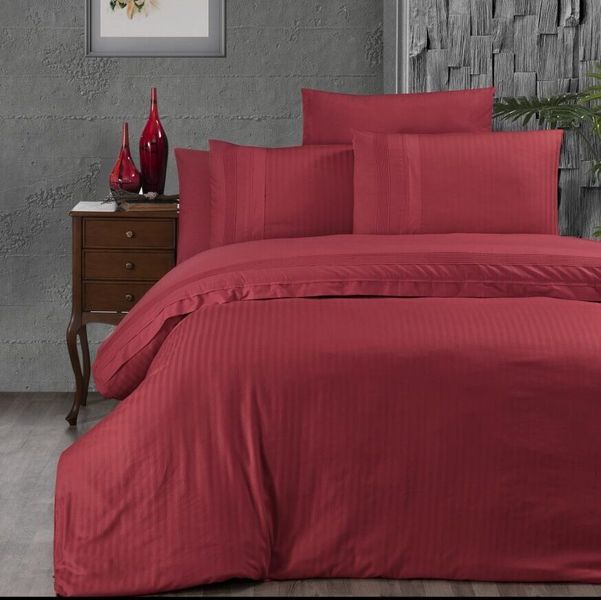 Постільна білизна First Choice Gala Red Євро Ranforce Deluxe 200 х 220 см 31315 фото