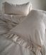 Постільна білизна Limasso Stonewashed Francesca 200 х 220 см Cream 40964 фото 4