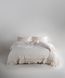 Постільна білизна Limasso Stonewashed Francesca 200 х 220 см Cream 40964 фото 2