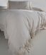 Постільна білизна Limasso Stonewashed Francesca 200 х 220 см Cream 40964 фото 5
