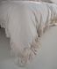 Постільна білизна Limasso Stonewashed Francesca 200 х 220 см Cream 40964 фото 3