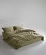 Постільна білизна Limasso Stonewashed Ranforse  200 х 220 см Akdeniz Yesili, эвро 31564 фото 2