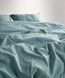 Постільна білизна Limasso Stonewashed Ranforse 200х220 євро Mineral Blue, варена бавовна 31356 фото 3