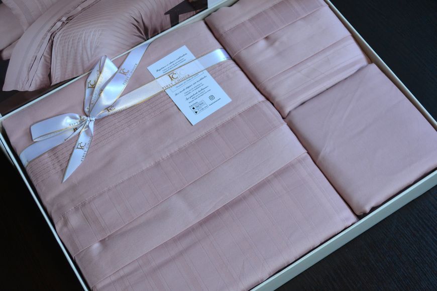 Евро комплект постельного белья First Choice New Trend Powder Евро Deluxe Satin 200 х 220 см  31570 фото