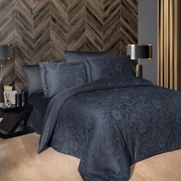Постільна білизна First Choice Cotton Satin 160 х 220 см Advina Eclipse 31862-1 фото