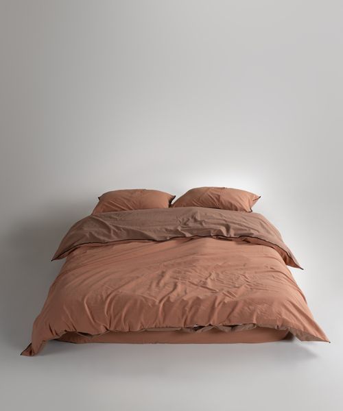 Постельное белье Limasso Stonewashed Essualte 200 х 220 см Commencer-Woodsmoke 40971 фото