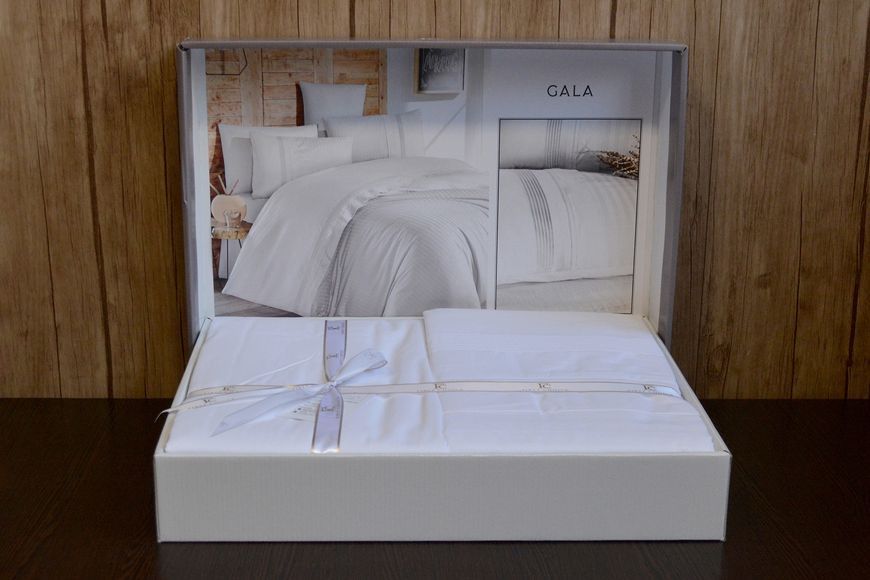 Постільна білизна First Choice Gala White Євро Ranforce Deluxe 200 х 220 см  31310 фото