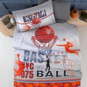 Постільна білизна напівторна First Choiсe Exclusive Digital Ranforse 160 х 220 см Basketball 40257 фото