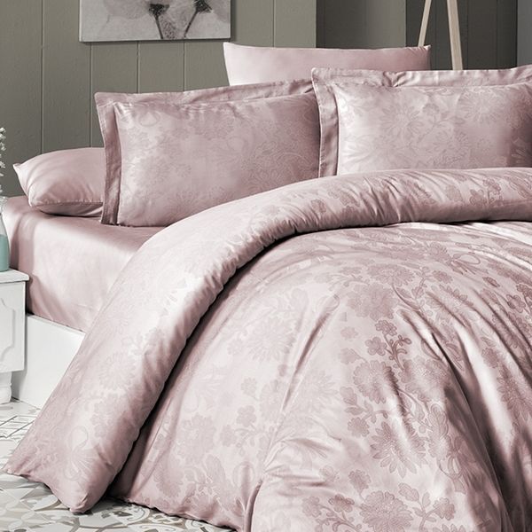 Постільна білизна First Choice Jacquard Satin 200 х 220 см Herra Pudra 1939-20 фото