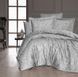 Постільна білизна First Choice Cotton Satin 160 х 220 см сімейний Advina Grey 31266 фото 1
