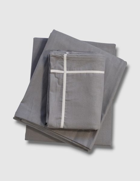 Комплект постільної білизни First Choice Flanel 200&times;220 см Soprano Grey 40708 фото