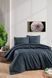 Комплект постільної білизни First Choice Flanel 160&times;220 см Sadora Navy Blue 40699 фото 1