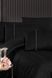 Постільна білизна First Choice Ranforce Deluxe DARK 200 х 220 см євро Fredan Black 40291 фото 5