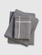 Комплект постільної білизни First Choice Flanel 200&times;220 см Soprano Grey 40708 фото 2