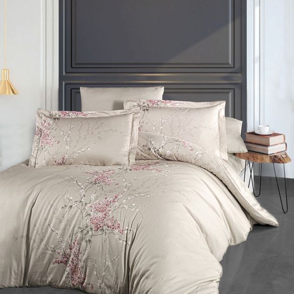 Постельное белье First Choice Cotton Satin 160 х 220 см "Wisteria Powder" 31976 фото