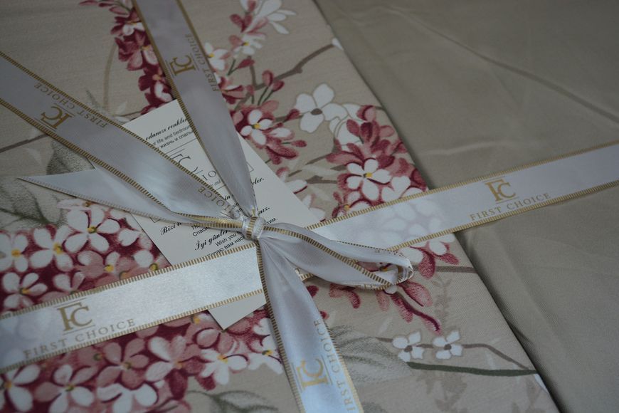 Постельное белье First Choice Cotton Satin 160 х 220 см "Wisteria Powder" 31976 фото