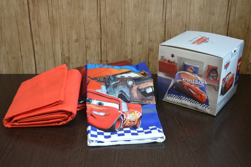 Постільна білизна Ozdilek Ranforce 160х220 см Cars Cyber 31675 фото