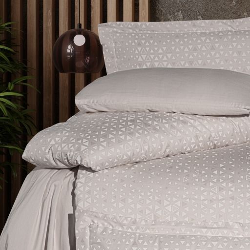 Постільна білизна First Choice Cotton Satin 200 х 220 см Megan Beige 41051 фото